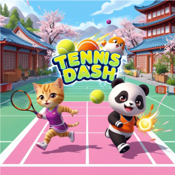 Tennis Dash gameplay